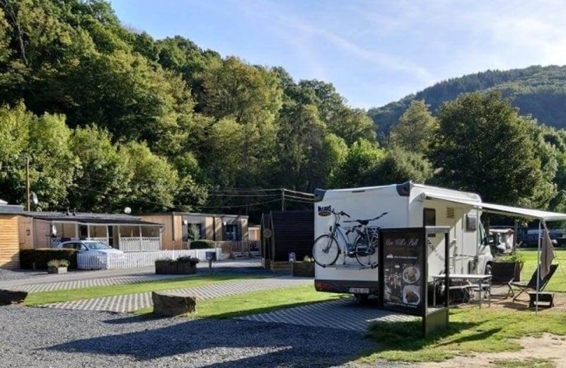 Emplacement camping-car