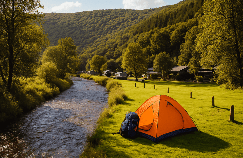 Mini emplacement pour randonneurs