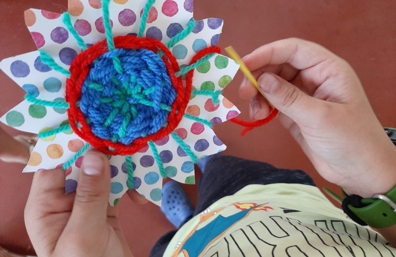 Knutselen met Peter en Monique